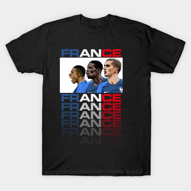 Allez Les Bleus T-Shirt by akyanyme